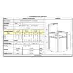 DAFNE Πολυθρόνα Τραπεζαρίας Κήπου Στοιβαζόμενη, PP Rattan Look UV Protection, Καφέ 54x55x85cm - Image 12