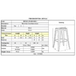 RELIX Σκαμπό Bar-Pro, Στοιβαζόμενο, Μέταλλο Βαφή Πράσινο 43x43 H.76cm - Image 11