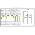 GARDEN Πολυθρόνα Βεράντας - Κήπου, Ξύλο Ακακία, Ψηλή Πλάτη 5 Θέσεων, Πτυσσόμενη, Καρυδί 58x70x110cm - Image 21