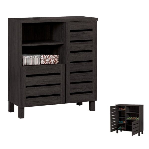 Παπουτσοθήκη Απόχρωση Wenge 76x33x87cm - Image 6