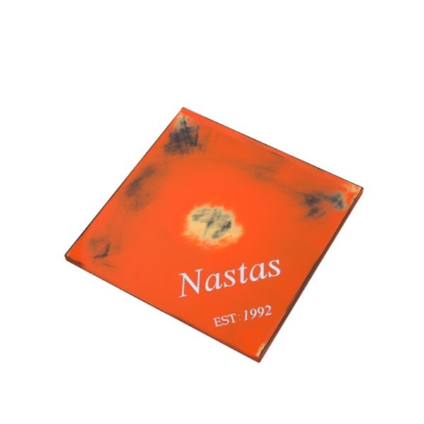 DESTINY Επιφάνεια Τραπεζιού Μέταλλο Βαφή Antique Orange 60x60cm(Τελείωμα 1.2cm) - Image 6