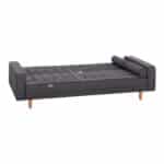 ΚΑΝΑΠΕΣ ΚΡΕΒΑΤΙ SALVADOR HM3150.01 ΓΚΡΙ ΜΕ 2 ΠΛΑΙΝΑ ΜΑΞΙΛΑΡΙΑ 222x97x80Y εκ. - Image 3