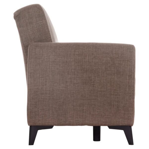 ΚΑΝΑΠΕΣ ΚΡΕΒΑΤΙ ΜΕ ΑΠΟΘ.ΧΩΡΟ ΔΙΘΕΣΙΟΣ NIKKO HM3293.02 ΚΑΦΕ ΥΦΑΣΜΑ 144x75x84Υεκ. - Image 6