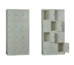 LOCKER 12 Θέσεων Μέταλλο Βαφή  Άσπρο 90x40x185cm - Image 5