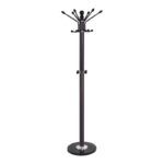 MARTA Καλόγερος Μέταλλο Βαφή Καρυδί Φ37 H.175cm - Image 5