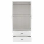 ΝΤΟΥΛΑΠΑ 4ΦΥΛΛΗ REINA ME 4 ΣΥΡΤΑΡΙΑ HM21258 ΜΕΛΑΜΙΝΗ ΣΕ ΛΕΥΚΟ 160x42,5x180,5Υεκ - Image 4