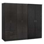 ΝΤΟΥΛΑΠΑ 6ΦΥΛΛΗ BLAKELY HM21235.01 ΜΕΛΑΜΙΝΗ ΧΡΩΜΑ ZEBRANO 201x43x181Υεκ