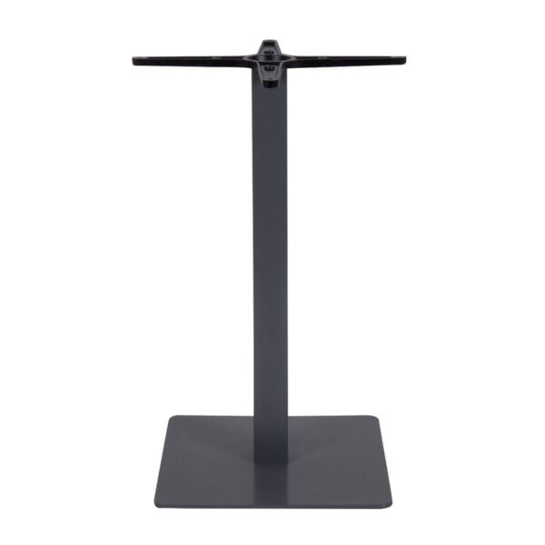 PRATO Βάση Τραπεζιού Μέταλλο Βαφή Ανθρακί (11,85kg) 40x40cm H.72cm - Image 5