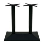 ΠΥΡΑΜΙΔΑ Βάση Τραπεζιού Μακρόστενη Μαντέμι Μαύρο 17,70 Kg 73x40x72cm - Image 5