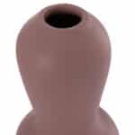 ΣΕΤ 2 ΕΠΙΤΡΑΠΕΖΙΑ ΔΙΑΚΟΣΜΗΤΙΚΑ ΒΑΖΑ CHELIN ΗΜ21144 ΤΕΡΑΚΟΤΑ ΣΕ ΜΑΥΡΟ & ΜΩΒ - Image 3