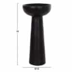 ΣΕΤ 3 ΕΠΙΤΡΑΠΕΖΙΑ ΔΙΑΚΟΣΜΗΤΙΚΑ ΒΑΖΑ LEKKAN ΗΜ21142.02 ΤΕΡΑΚΟΤΑ ΣΕ ΛΕΥΚΟ & ΜΑΥΡΟ - Image 2