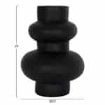 ΣΕΤ 3 ΕΠΙΤΡΑΠΕΖΙΑ ΔΙΑΚΟΣΜΗΤΙΚΑ ΒΑΖΑ LEKKAN ΗΜ21142.01 ΤΕΡΑΚΟΤΑ ΣΕ ΛΕΥΚΟ & ΜΑΥΡΟ - Image 3