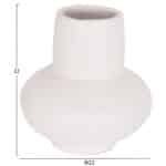 ΣΕΤ 3 ΕΠΙΤΡΑΠΕΖΙΑ ΔΙΑΚΟΣΜΗΤΙΚΑ ΒΑΖΑ LEKKAN ΗΜ21142.02 ΤΕΡΑΚΟΤΑ ΣΕ ΛΕΥΚΟ & ΜΑΥΡΟ - Image 4