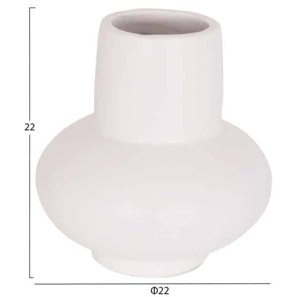 ΣΕΤ 3 ΕΠΙΤΡΑΠΕΖΙΑ ΔΙΑΚΟΣΜΗΤΙΚΑ ΒΑΖΑ LEKKAN ΗΜ21142.02 ΤΕΡΑΚΟΤΑ ΣΕ ΛΕΥΚΟ & ΜΑΥΡΟ - Image 4