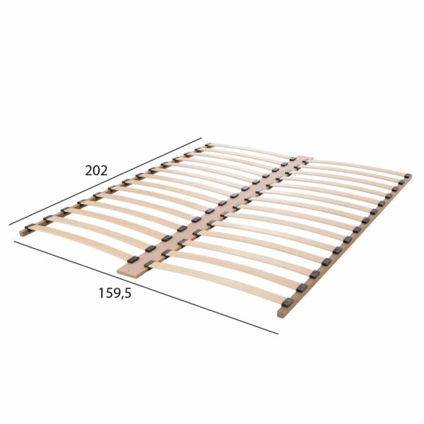 ΣΕΤ ΚΡΕΒΑΤΟΚΑΜΑΡΑΣ 6ΤΜΧ ADLER HM11759 ΜΕΛΑΜΙΝΗ SONAMA OAK-ΓΙΑ ΣΤΡΩΜΑ 160x200εκ - Image 3