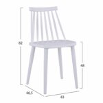 ΣΕΤ ΤΡΑΠΕΖΑΡΙΑΣ 5ΤΜΧ OFIRA HM10634 MDF TOP ΣΕ SONAMA--ΛΕΥΚΕΣ ΚΑΡΕΚΛΕΣ - Image 3