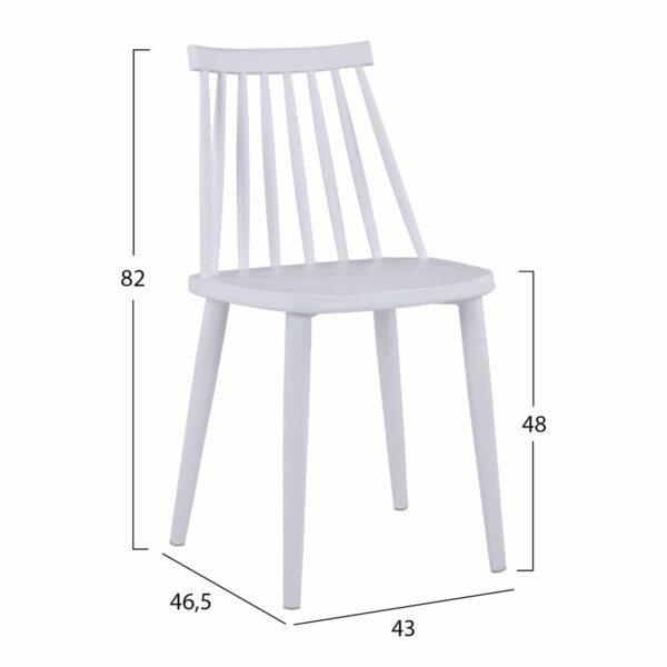 ΣΕΤ ΤΡΑΠΕΖΑΡΙΑΣ 5ΤΜΧ OFIRA HM10634 MDF TOP ΣΕ SONAMA--ΛΕΥΚΕΣ ΚΑΡΕΚΛΕΣ - Image 3