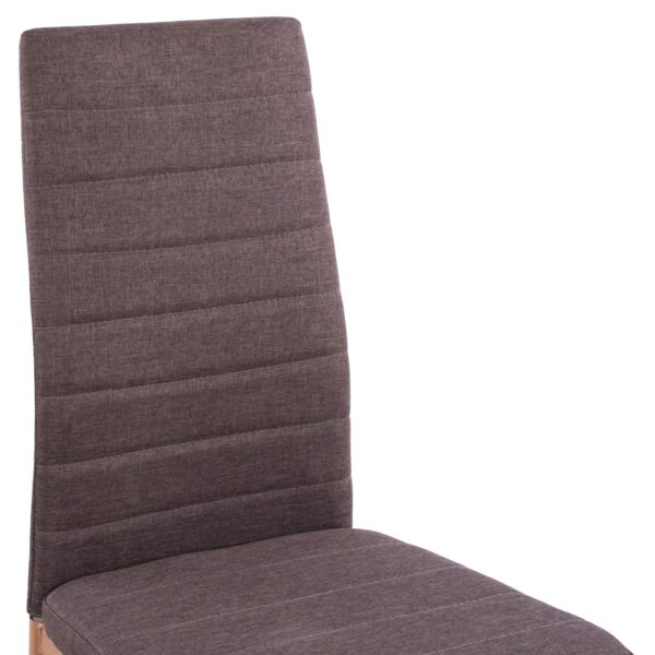 ΣΕΤ ΤΡΑΠΕΖΑΡΙΑΣ 5ΤΜΧ LADY HM11595 ΓΥΑΛΙ--ΜΕΤΑΛΛΟ--MDF ΣΕ SONAMA & ΚΑΦΕ ΥΦΑΣΜΑ - Image 6