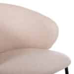 ΣΕΤ ΤΡΑΠΕΖΑΡΙΑΣ 5ΤΜΧ RAVEN HM21069.01 ΚΕΡΑΜΙΚΟ TOP ΛΕΥΚΟ ΜΑΡΜΑΡΟ & 4 ΚΑΡΕΚΛΕΣ - Image 6