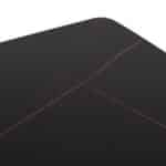 ΣΕΤ ΤΡΑΠΕΖΑΡΙΑΣ 5ΤΜΧ RAVEN HM21072.02 ΚΕΡΑΜΙΚΟ TOP ΜΑΥΡΟ ΜΑΡΜΑΡΟ & 4 ΚΑΡΕΚΛΕΣ - Image 5