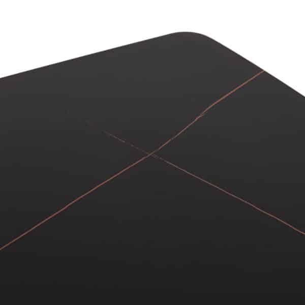 ΣΕΤ ΤΡΑΠΕΖΑΡΙΑΣ 5ΤΜΧ RAVEN HM21072.02 ΚΕΡΑΜΙΚΟ TOP ΜΑΥΡΟ ΜΑΡΜΑΡΟ & 4 ΚΑΡΕΚΛΕΣ - Image 5