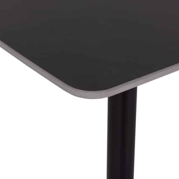 ΣΕΤ ΤΡΑΠΕΖΑΡΙΑΣ 5ΤΜΧ RAVEN HM21224.02 ΚΕΡΑΜΙΚΟ TOP ΜΑΥΡΟ ΜΑΡΜΑΡΟ--ΒΕΛΟΥΔΟ ΜΑΥΡΟ - Image 4