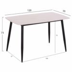ΣΕΤ ΤΡΑΠΕΖΑΡΙΑΣ 5ΤΜΧ RAVEN HM21264.01 ΚΕΡΑΜΙΚΟ TOP ΛΕΥΚΟ ΜΑΡΜΑΡΟ--ΒΕΛΟΥΔΟ ΣΑΠΙΟ ΜΗΛΟ - Image 2