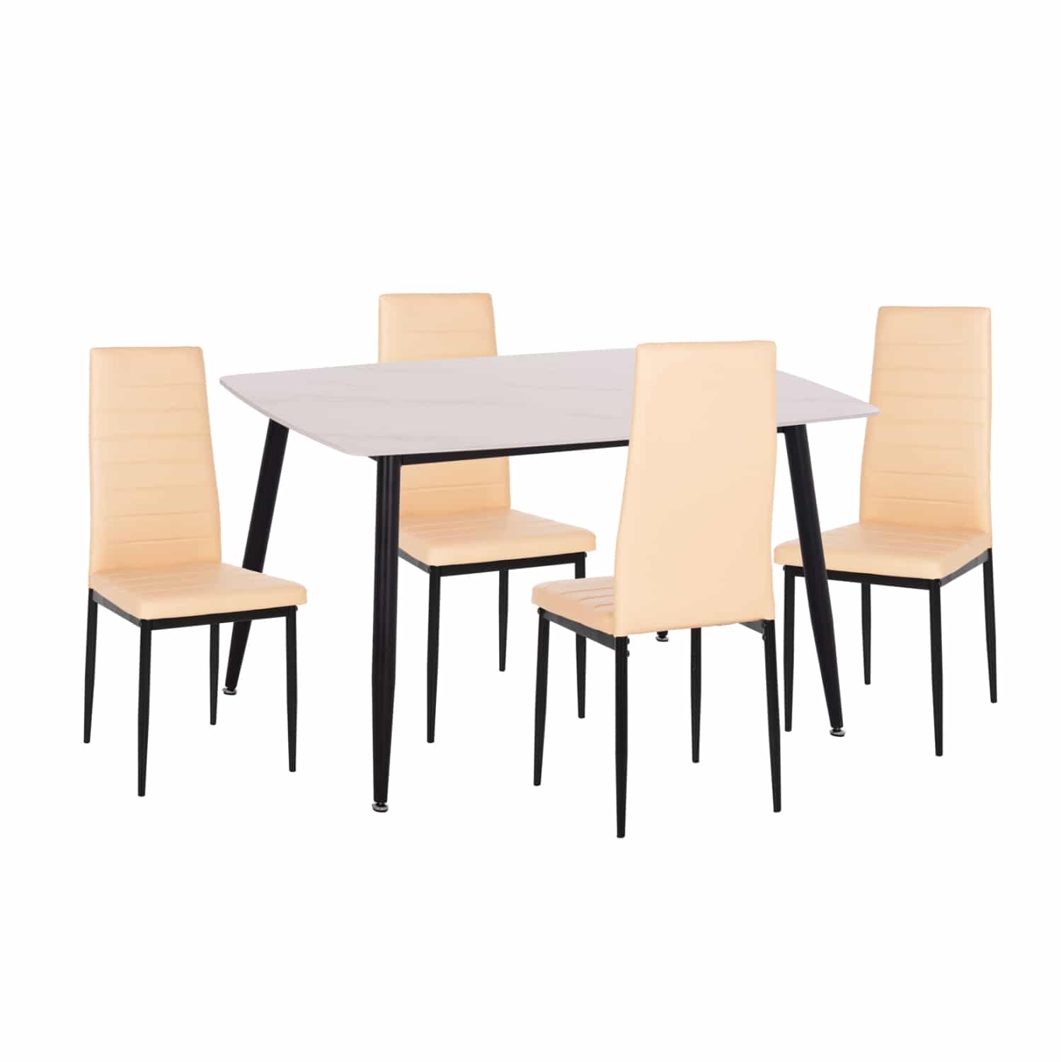 HM21266.01 ΣΕΤ ΤΡΑΠΕΖΑΡΙΑΣ 5ΤΜΧ RAVEN HM21266.01 ΚΕΡΑΜΙΚΟ TOP ΛΕΥΚΟ ΜΑΡΜΑΡΟ--ΚΡΕΜ PU - Image 1