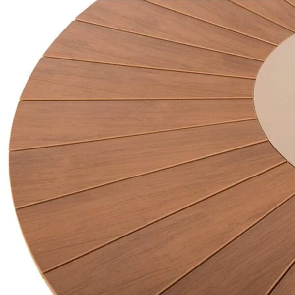 ΣΕΤ ΤΡΑΠΕΖΑΡΙΑΣ ΕΞ. ΧΩΡΟΥ 5ΤΜΧ MORIL HM21161 ΑΛΟΥΜΙΝΙΟ ΣΕ ΣΑΜΠΑΝΙ & POLYWOOD - Image 4