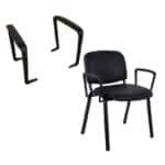 SIGMA Μπράτσα Ζευγάρι Μαύρα Για καρέκλα SIGMA - Image 7