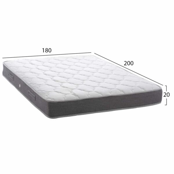 ΣΤΡΩΜΑ DREAMTOPIA ΣΕΙΡΑ LULLABY ALOE VERA HM655.180-200 BONNELL SPRING 180x200x20Yεκ. - Image 2