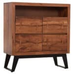 ΣΥΡΤΑΡΙΕΡΑ FANSI 3ΣΥΡΤΑΡΙΑ ΑΠΟ ΜΑΣΙΦ ΞΥΛΟ ΑΚΑΚΙΑΣ 80x35x86Υεκ. HM8474.11