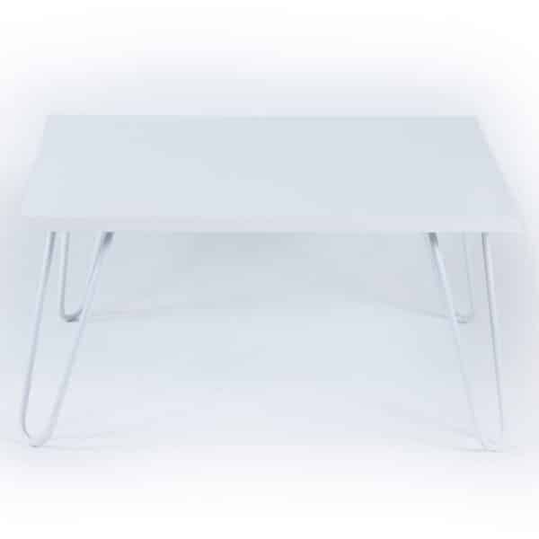 ΤΡΑΠΕΖΙ ΣΑΛΟΝΙΟΥ SILLIA HM9180.02 ΛΕΥΚΟ 60x60x29Y εκ. - Image 4