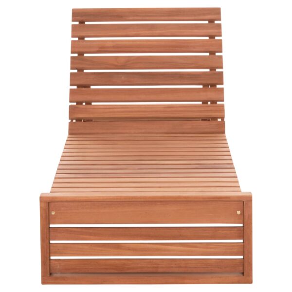 ΞΑΠΛΩΣΤΡΑ ΧΩΡΙΣ ΜΑΞΙΛΑΡΙΑ ZIZEL HM6161 ΞΥΛΟ ΤΕΑΚ ΣΕ ΦΥΣΙΚΟ 200x71x30Υεκ. - Image 3