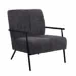 OSAKA ΠΟΛΥΘΡΟΝΑ ΑΝΘΡΑΚΙ 64x76x81cm 01-3236