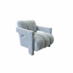 CURVE ΠΟΛΥΘΡΟΝΑ ΓΚΡΙ ΑΝΟΙΧΤΟ ΓΚΡΙ ΣΚΟΥΡΟ 68x87x73cm 01-3586