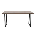 PLEGMA ΤΡΑΠΕΖΙ SONOMA ΜΑΥΡΟ 160x80x76 02-0364