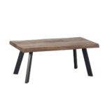 BRICK-URBAN COFFEE TABLE ΚΑΡΥΔΙ ΜΑΥΡΟ 110x60x45cm 04-0586