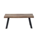 BRICK-URBAN COFFEE TABLE ΚΑΡΥΔΙ ΜΑΥΡΟ 110x60x45cm 04-0586 - Image 2