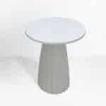 TOLEDO SIDE TABLE ΛΕΥΚΟ ΜΕ PATTERN 40x40x51cm 04-1199