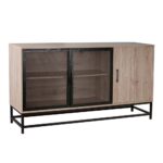 PLEGMA ΜΠΟΥΦΕΣ SONOMA ΜΑΥΡΟ 150x40x82 05-0506