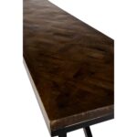 MAIANDROS ΠΑΓΚΑΚΙ ΚΑΦΕ ΣΚΟΥΡΟ 170x45x45 16-0713 - Image 5