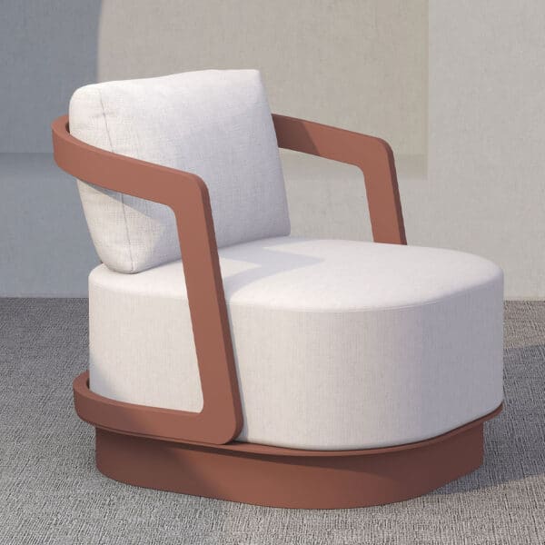 TORRE ΣΑΛΟΝΙ SET 1+2+2 TERRACOTTA 49-0007 - Image 5