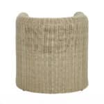 NADINE ΠΟΛΥΘΡΟΝΑ ΜΕ ΜΠΡΑΤΣΟ ΛΕΥΚΟ 69x72x72cm 51-0006 - Image 5