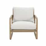 TEMPO ΠΟΛΥΘΡΟΝΑ ΜΕ ΜΠΡΑΤΣΟ ΜΠΕΖ 86.2x76x80.2cm 51-0007