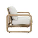 TEMPO ΠΟΛΥΘΡΟΝΑ ΜΕ ΜΠΡΑΤΣΟ ΜΠΕΖ 86.2x76x80.2cm 51-0007 - Image 2