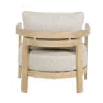 VOLARE ΠΟΛΥΘΡΟΝΑ ΜΕ ΜΠΡΑΤΣΟ ΜΠΕΖ 76x76x62cm 51-0011 - Image 3