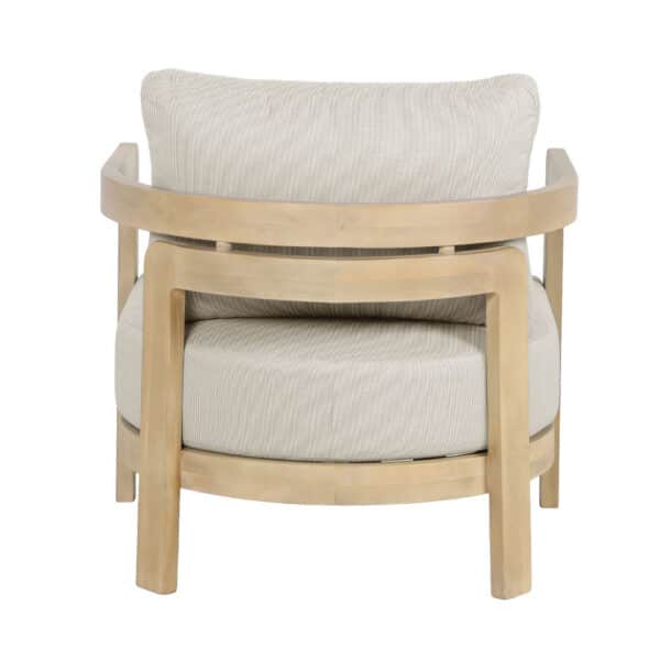 VOLARE ΠΟΛΥΘΡΟΝΑ ΜΕ ΜΠΡΑΤΣΟ ΜΠΕΖ 76x76x62cm 51-0011 - Image 3