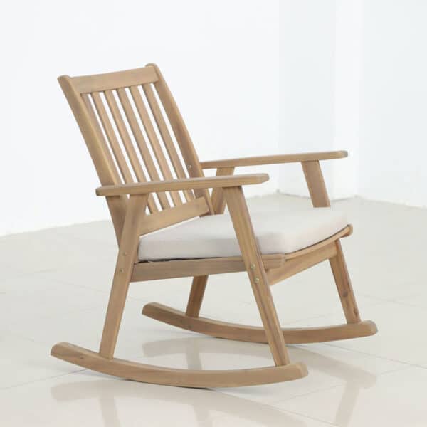 GARDEN ΠΟΛΥΘΡΟΝΑ ΜΕ ΜΠΡΑΤΣΟ ΜΑΞΙΛΑΡΙ ΦΥΣΙΚΟ 76x64x84cm 51-0022 - Image 3