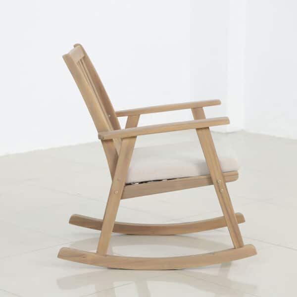 GARDEN ΠΟΛΥΘΡΟΝΑ ΜΕ ΜΠΡΑΤΣΟ ΜΑΞΙΛΑΡΙ ΦΥΣΙΚΟ 76x64x84cm 51-0022 - Image 4